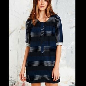Ace & Jig Atlas Shift Dress in Blue Stripe, S